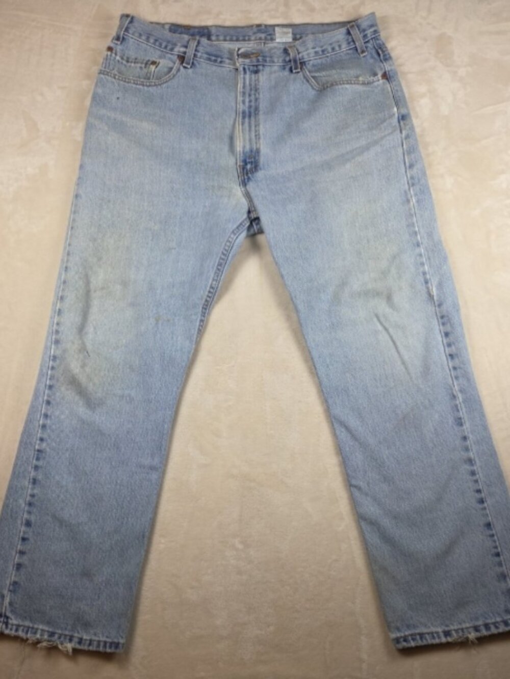 Levi’s 505 Regular Fit Straight Leg Jeans – Light Wash – Men’s W38 L30